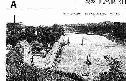 Ville de LANNION Carte postale ancienne
